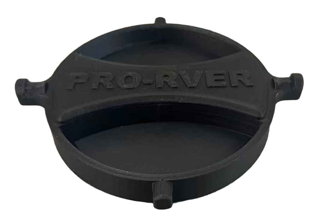 Custom-Fit Storage Cap for Pro RVER Push & Clamp Lock Sewer Hose Connector