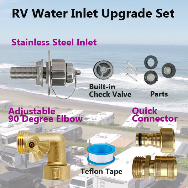 RV Water Inlet 1 Set