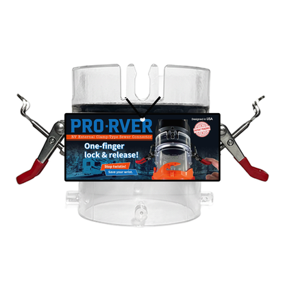 Push & Lock Clear Sewer Connector (1ea)